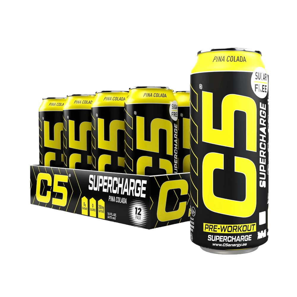 C5 Drink Supercharge Pina Colada Pre Workout