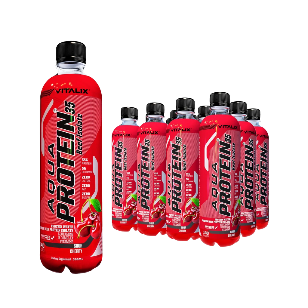 Aqua Protein 35 Premium Beef Protein Isolate - Sour Cherry - Ultramade