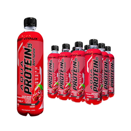 Aqua Protein 35 Premium Beef Protein Isolate - Sour Cherry - Ultramade