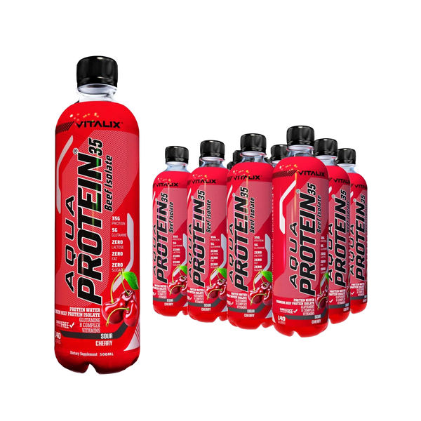 Aqua Protein 35 Premium Beef Protein Isolate - Sour Cherry