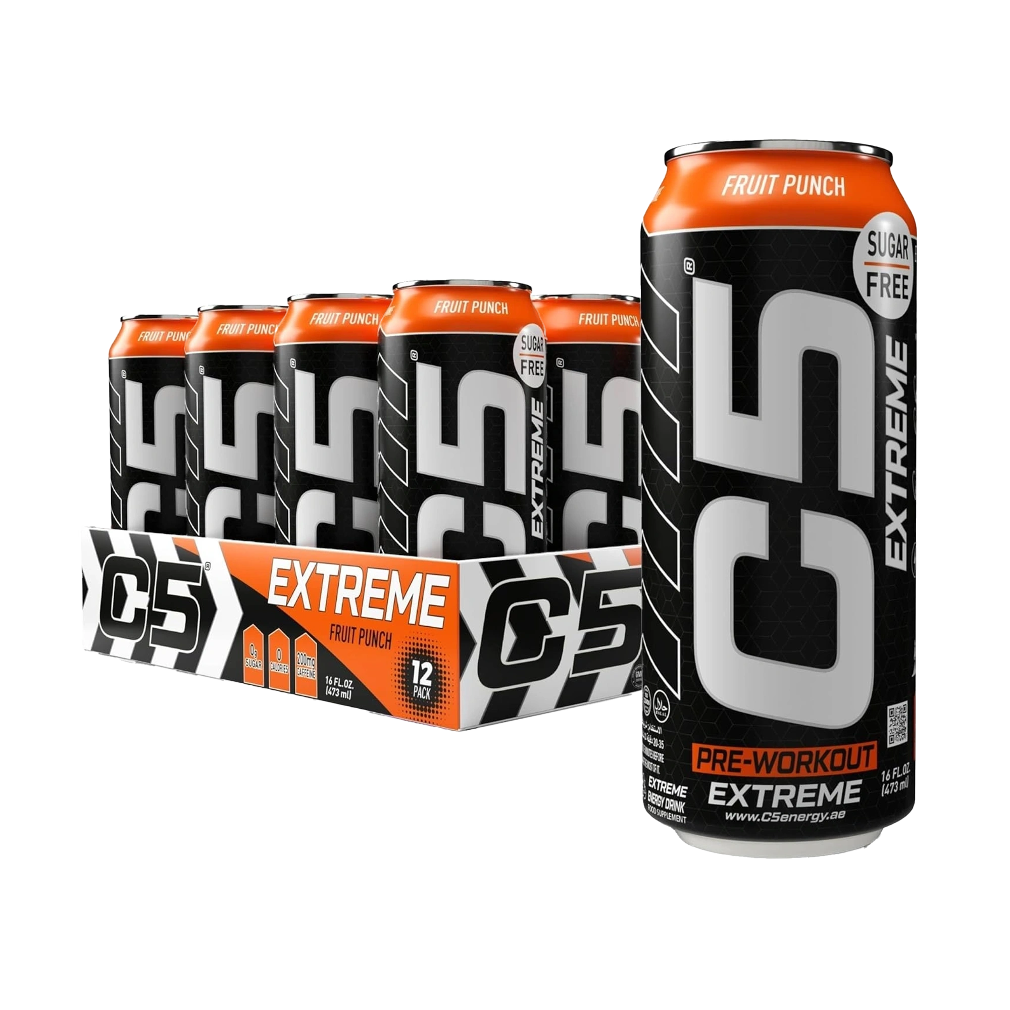 C5 Drink Extreme Fruit Punch - Pre Workout