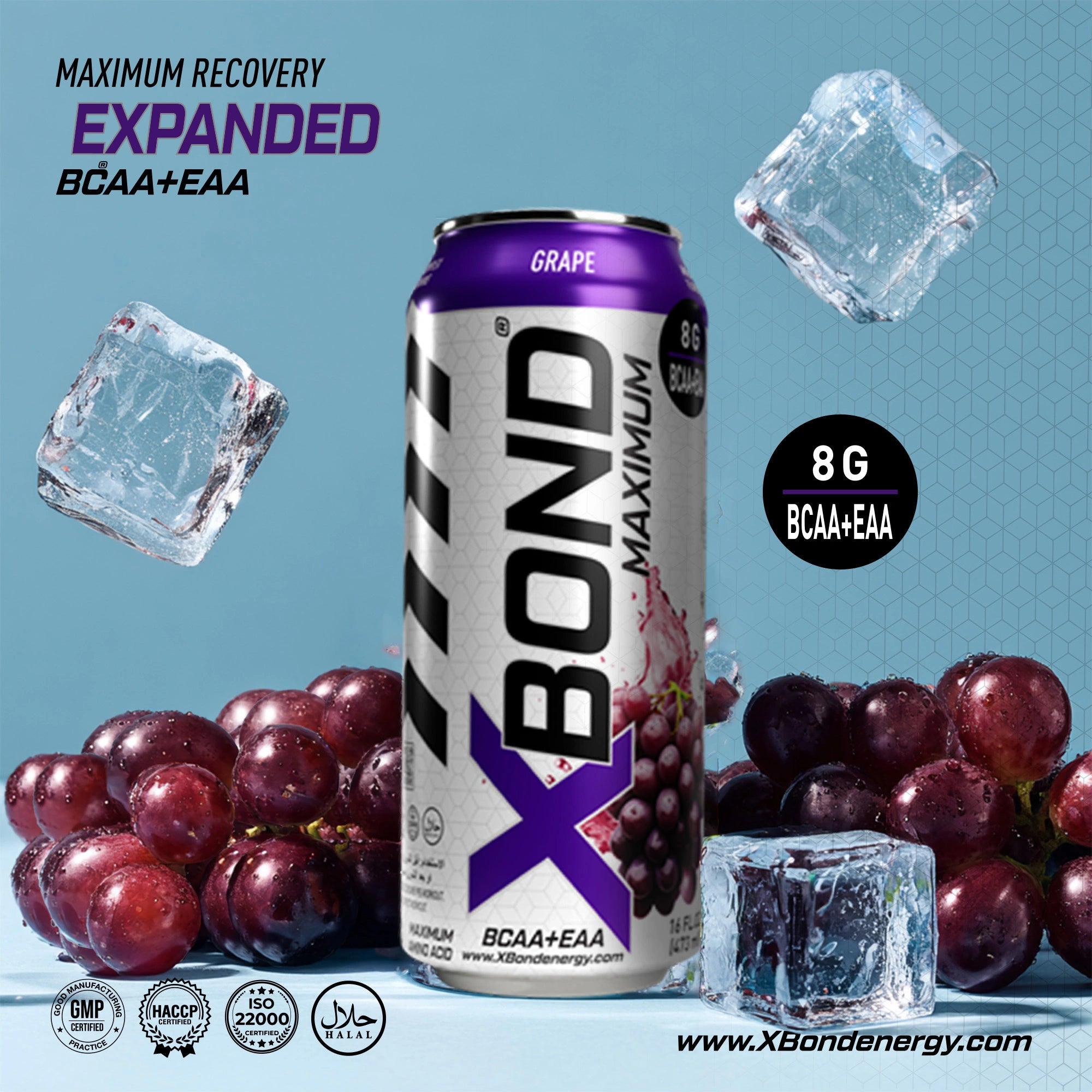 XBOND Drink BCAA+EAA Grape - Ultramade