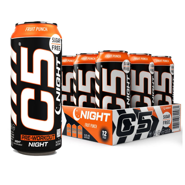 C5 Drink Night Fruit Punch, Pre Workout