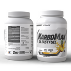 VITALIX KARBOMAX 3X FAST FUEL Pineapple 1 kg - front and back packaging